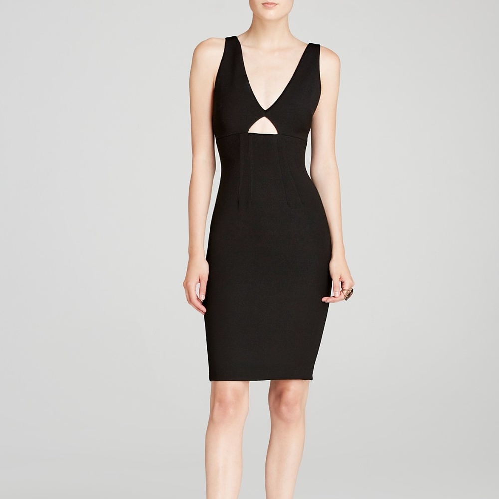 Alice + Olivia Yve Slim Sleeveless Dress